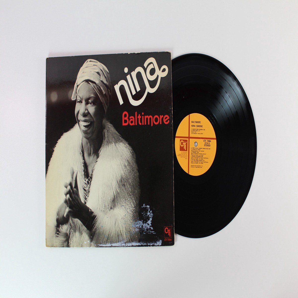 Nina Simone – Baltimore on CTI