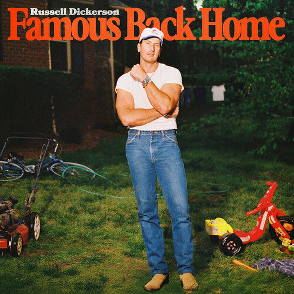 Russell Dickerson – Famous Back Home Clear Black Vinyl