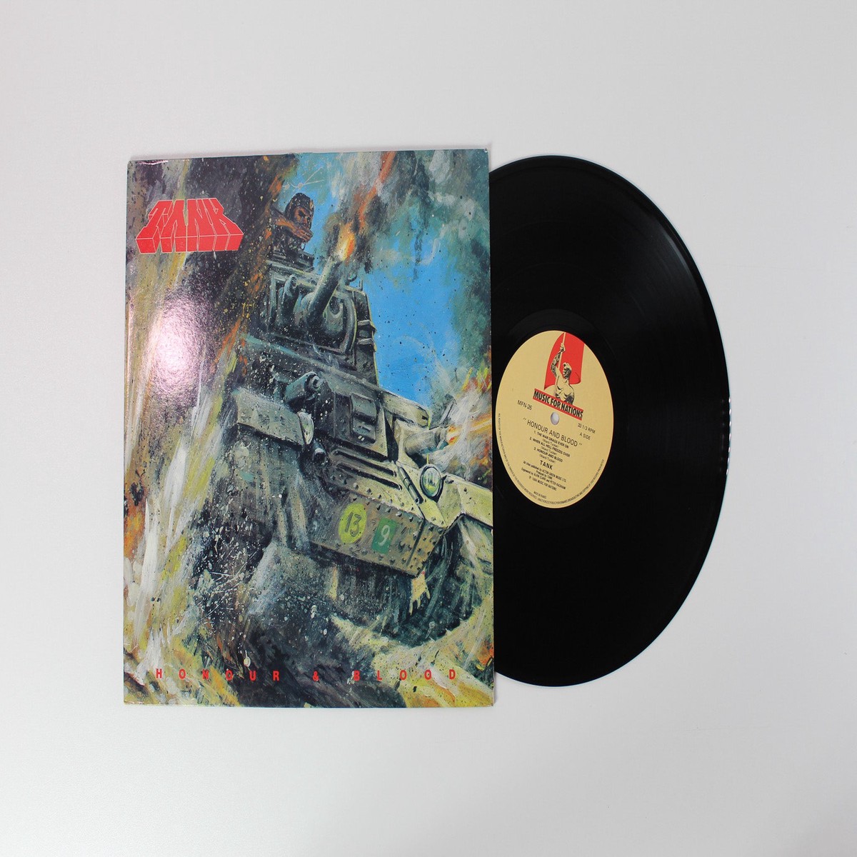 Tank – Honour And Blood on Music For Nations