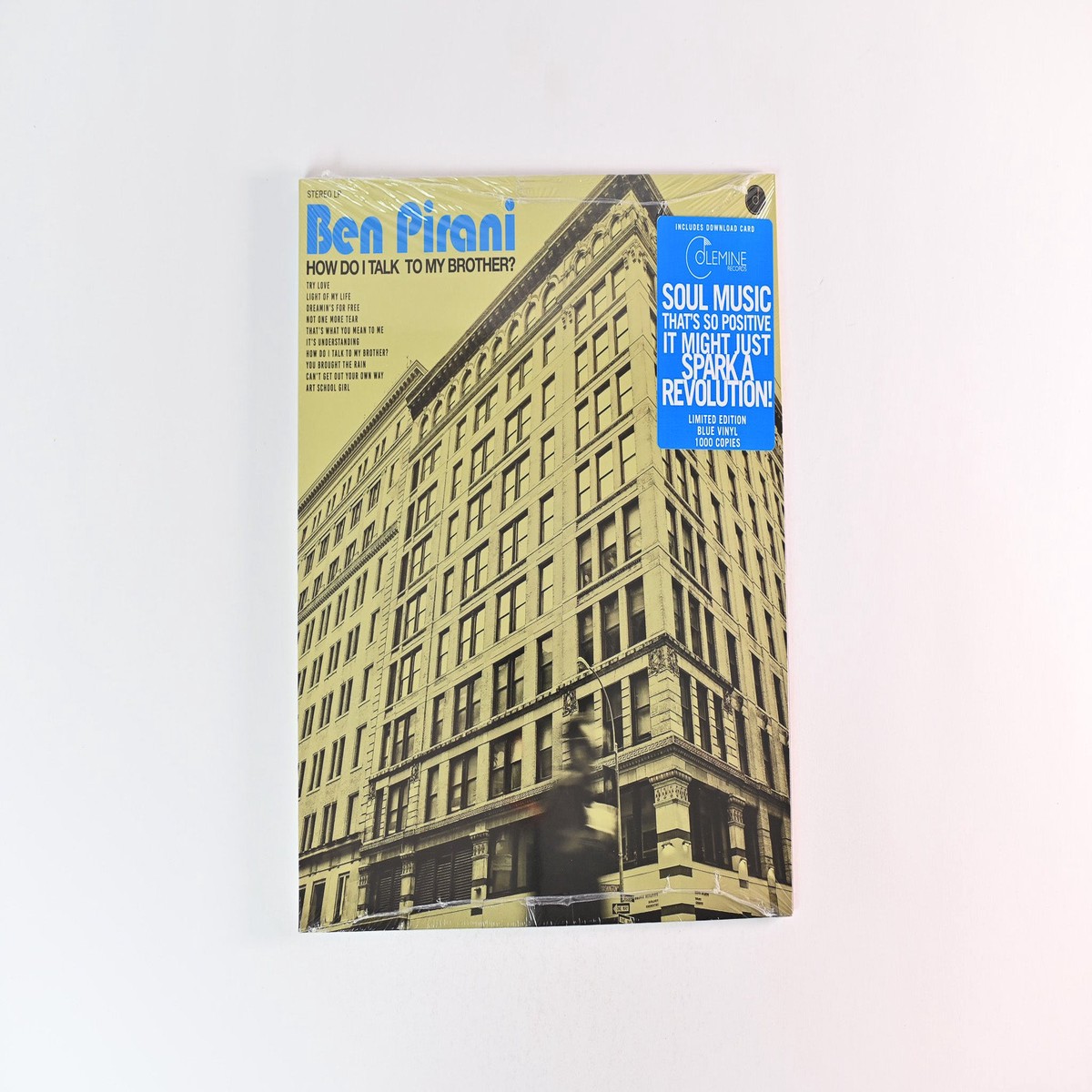 Ben Pirani – How Do I Talk To My Brother on Colemine Ltd Numbered Blue Vinyl Sealed