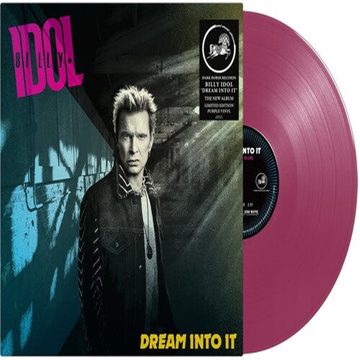 Billy Idol – Dream Into It Indie-Exclusive Purple Vinyl