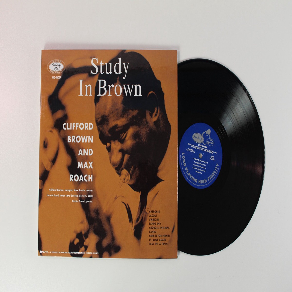 Clifford Brown And Max Roach – Study In Brown on Emarcy Verve Acoustic Sounds Series Reissue