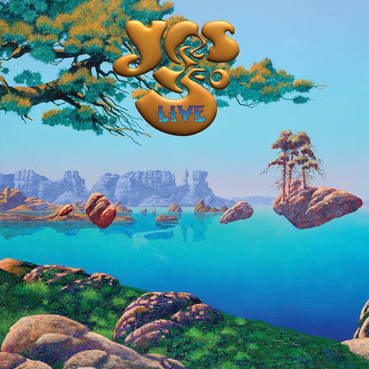 DAMAGED Yes – Yes 50 Live 4LP Colored Vinyl