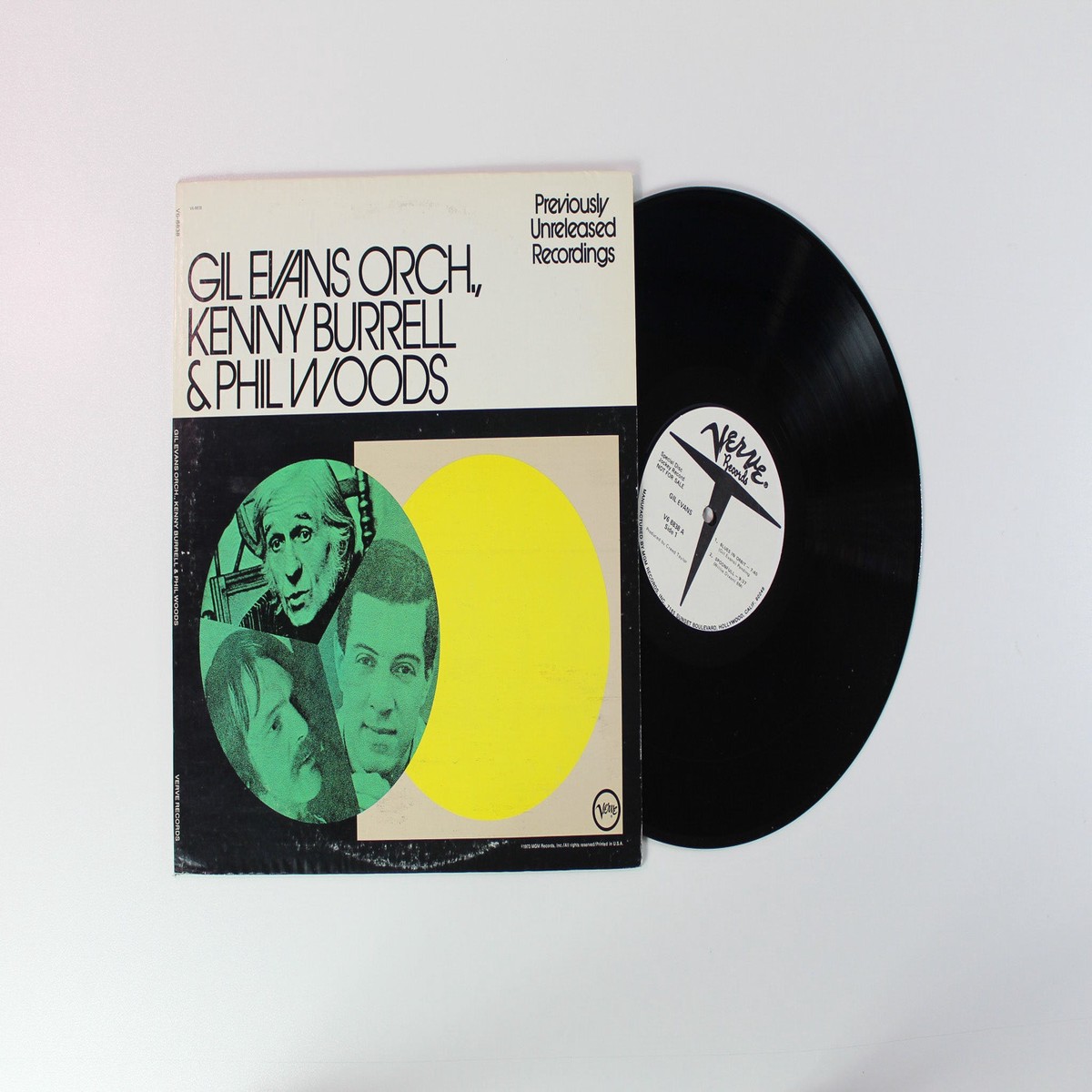 Gil Evans And His Orchestra – Previously Unreleased Recordings on Verve Records – Promo