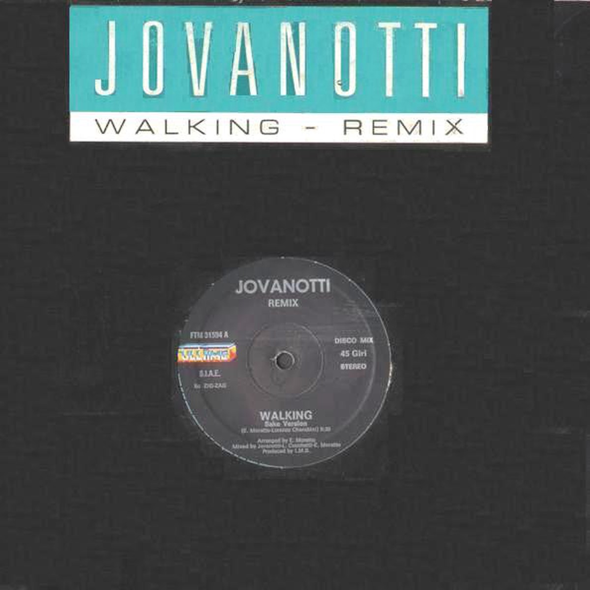 Jovanotti – Walking (Remix) (12) – USED
