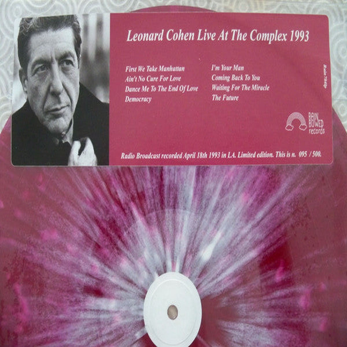 Leonard Cohen – Live at The Complex 1993 (LP RE Unofficial) – USED