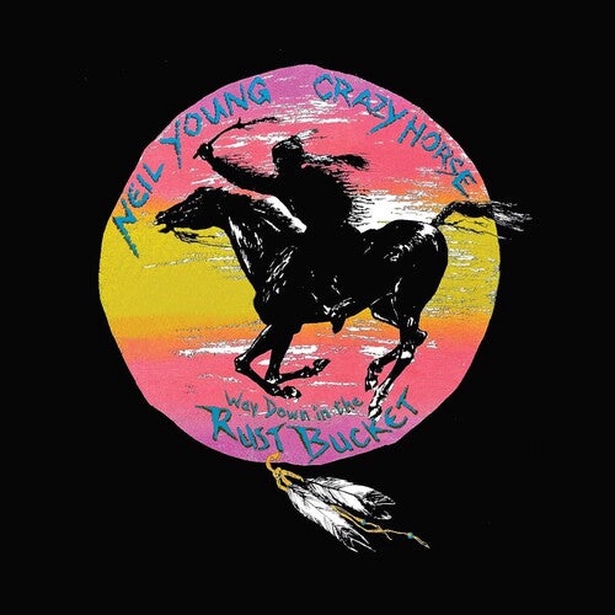 DAMAGED Neil Young Crazy Horse – Way Down In The Rust Bucket 4-lp Box Set