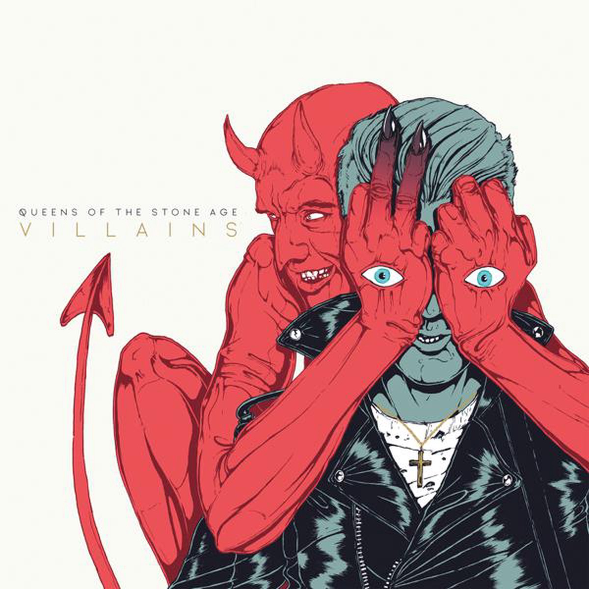 DAMAGED Queens Of The Stone Age – Villains