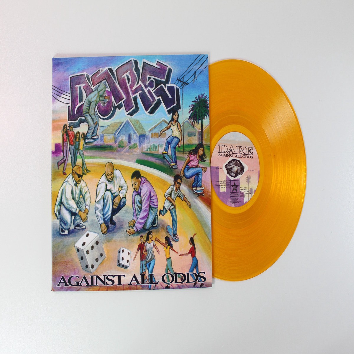 Dare – Against All Oddson Revelation Record Ltd Orange Vinyl
