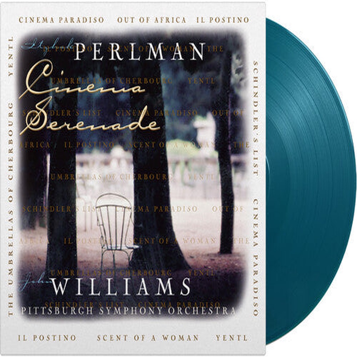 Itzhak Perlman John Williams – Cinema Serenade Aquamarine Vinyl Import