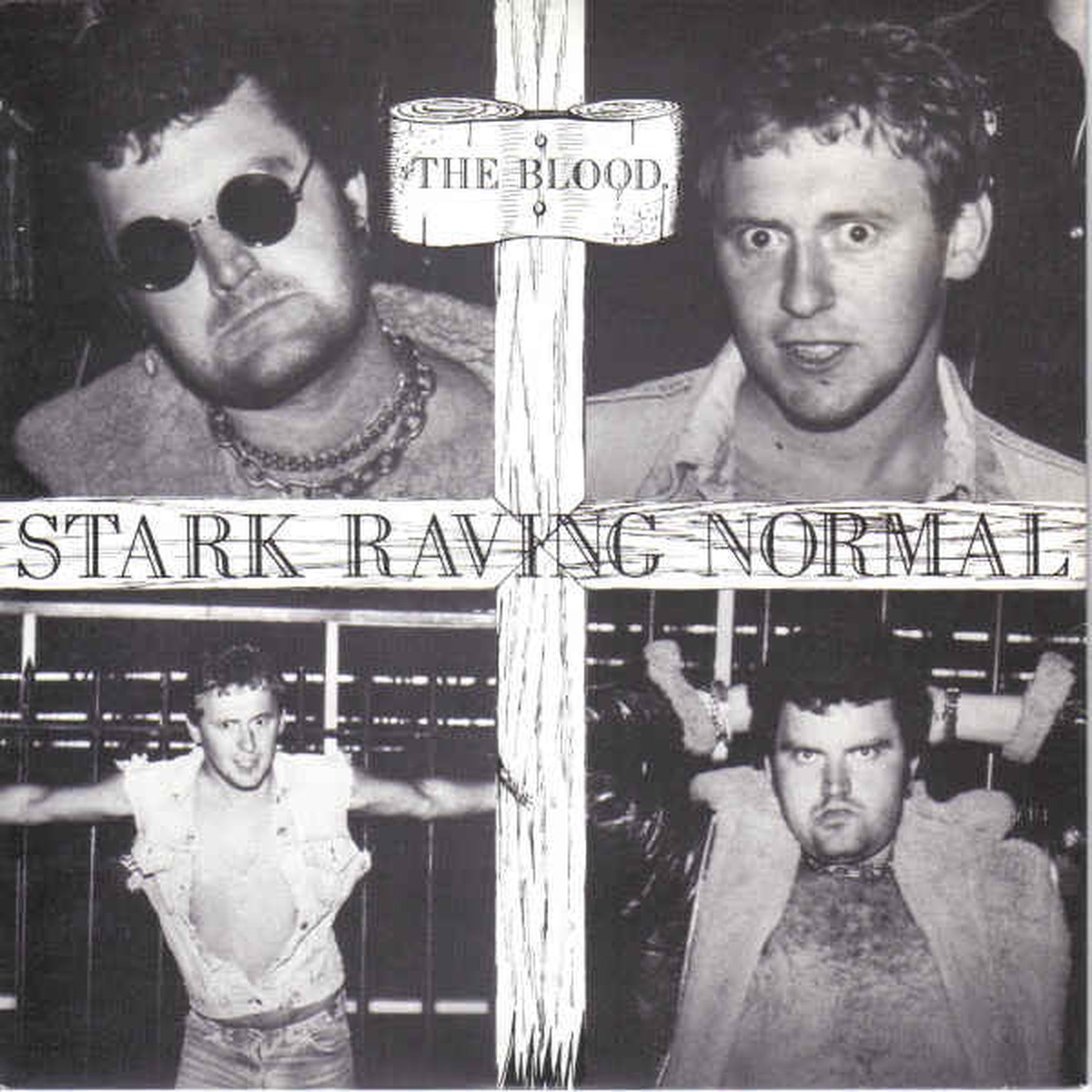 The Blood (2) - Stark Raving Normal (7 Ltd RE Red) - NEW