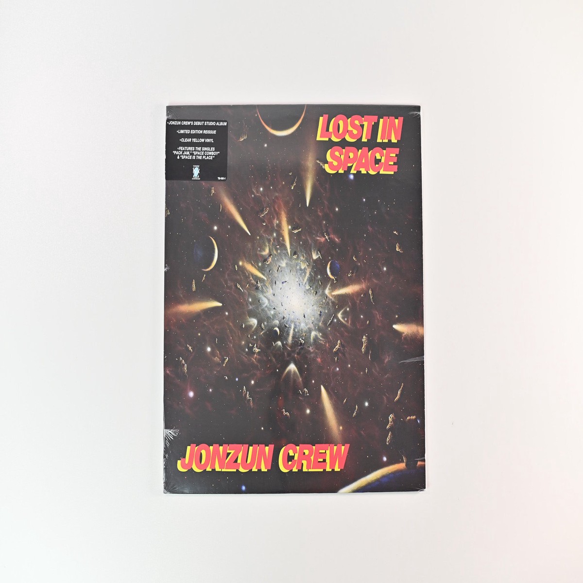 The Jonzun Crew – Lost In Space on Tommy Boy Yellow Vinyl Reissue Sealed