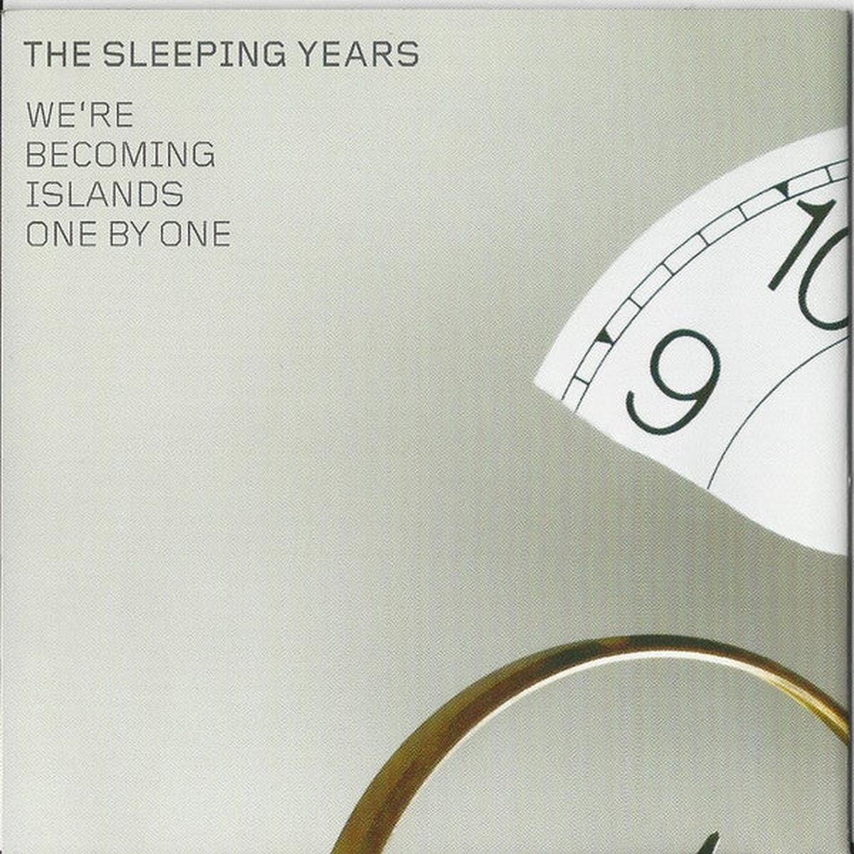 The Sleeping Years – Were Becoming Islands One By One (CD Album) – USED