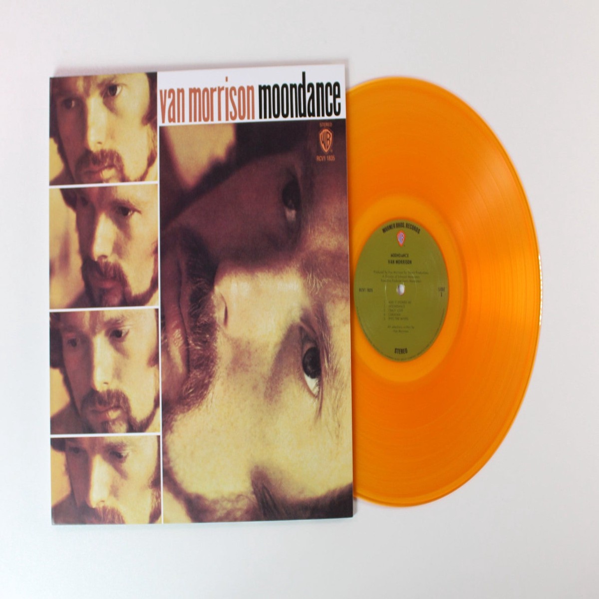 Van Morrison – Moondance on Warner Bros Records – Orange Vinyl