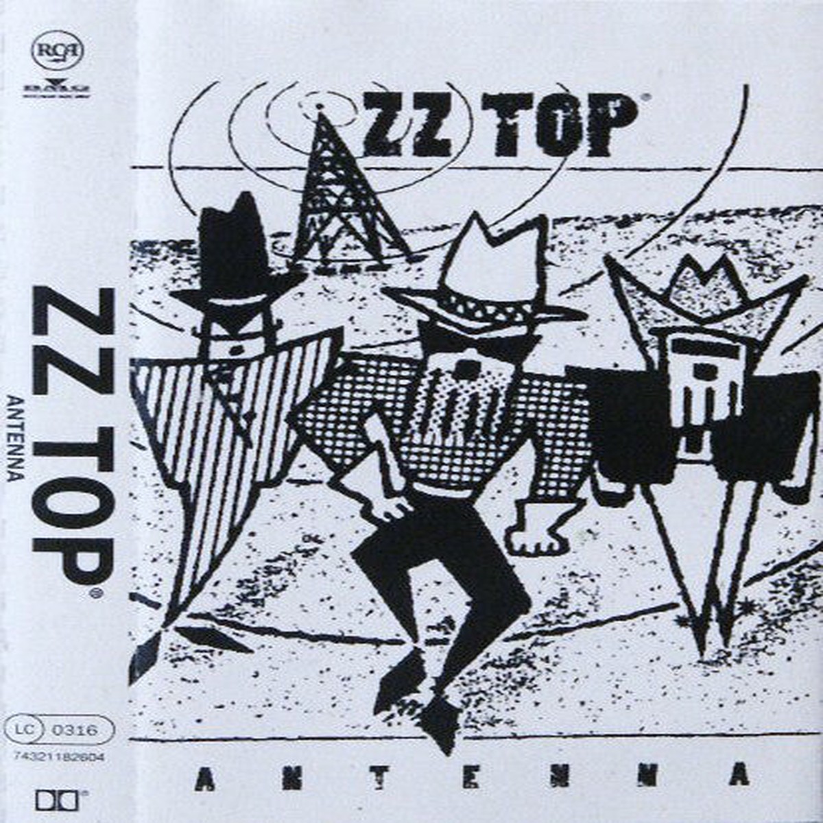 ZZ Top - Antenna (Cass Album) - USED