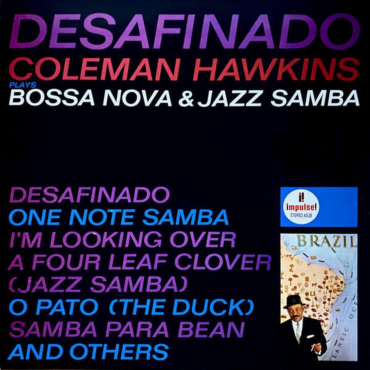 Coleman Hawkins – Desafinado Coleman Hawkins Plays Bossa Nova Jazz Samba (LP Album Ltd RE DMM) – USED
