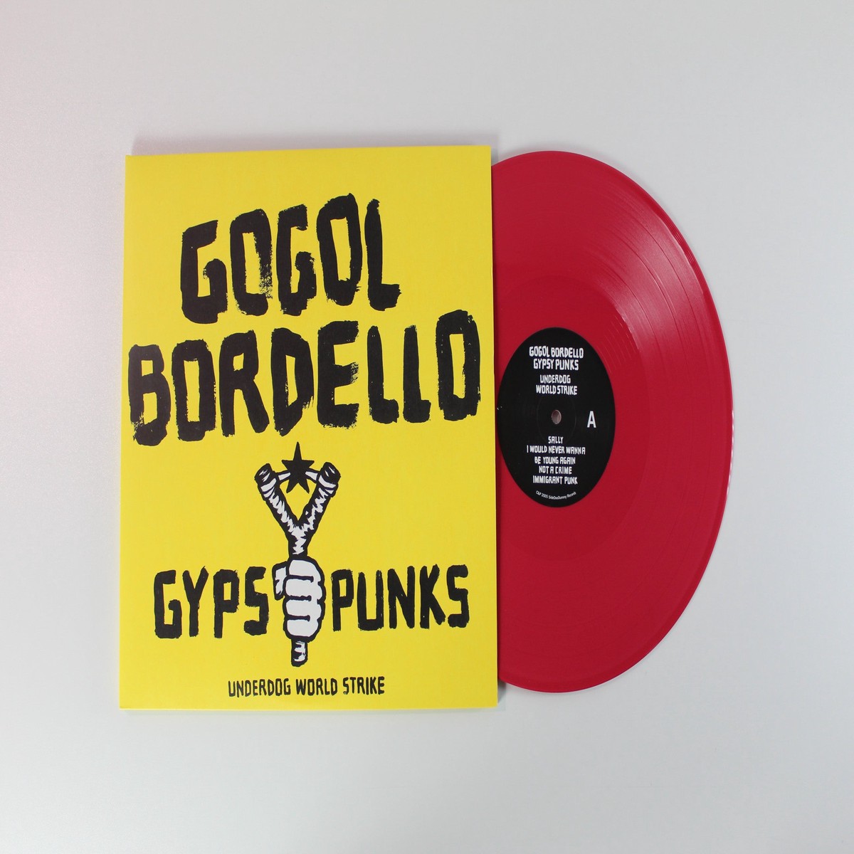 Gogol Bordello – Gypsy Punks (Underdog World Strike) on SideOneDummy Ltd Hot Pink Reissue