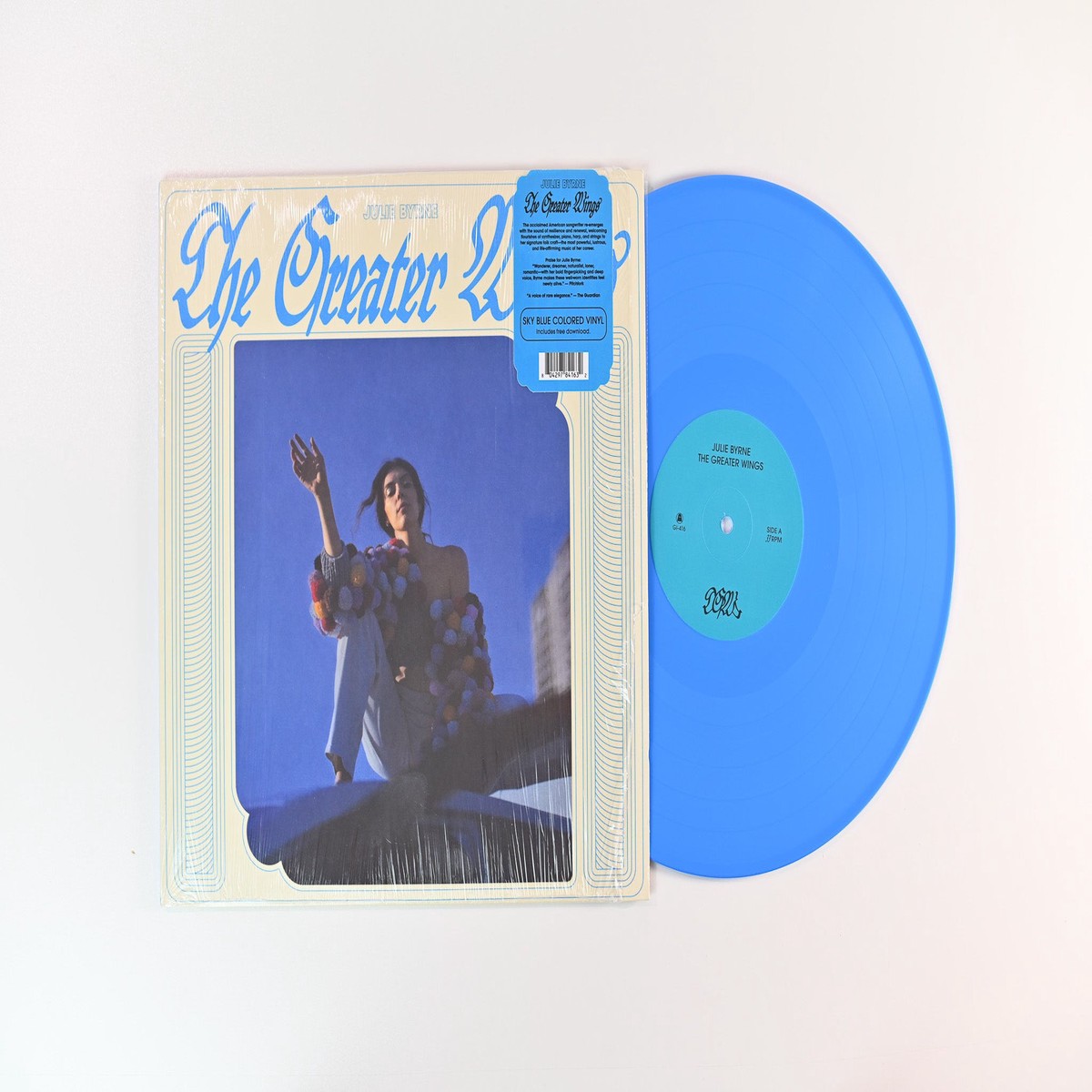 Julie Byrne – The Greater Wings on Ghostly International – Blue Vinyl