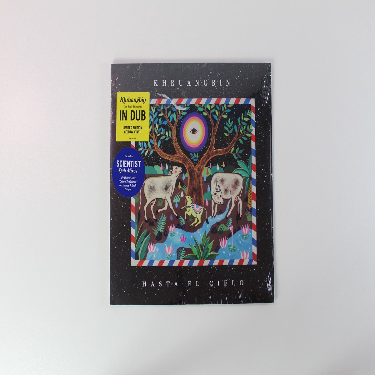Khruangbin – Hasta El Cielo on Dead Oceans Ltd Yellow Vinyl With 7 Sealed