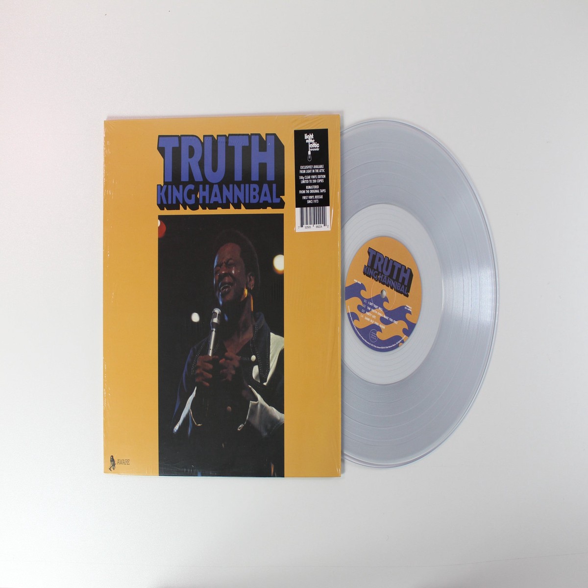 King Hannibal – Truth on Tidal Waves Music Ltd Clear Vinyl Reissue