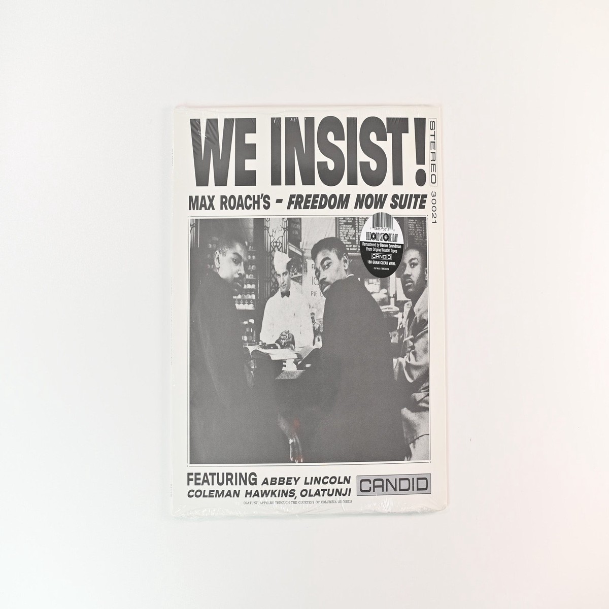 Max Roach – We Insist Max Roachs Freedom Now Suite on Candid RSD 2022 Clear Vinyl Reissue Sealed