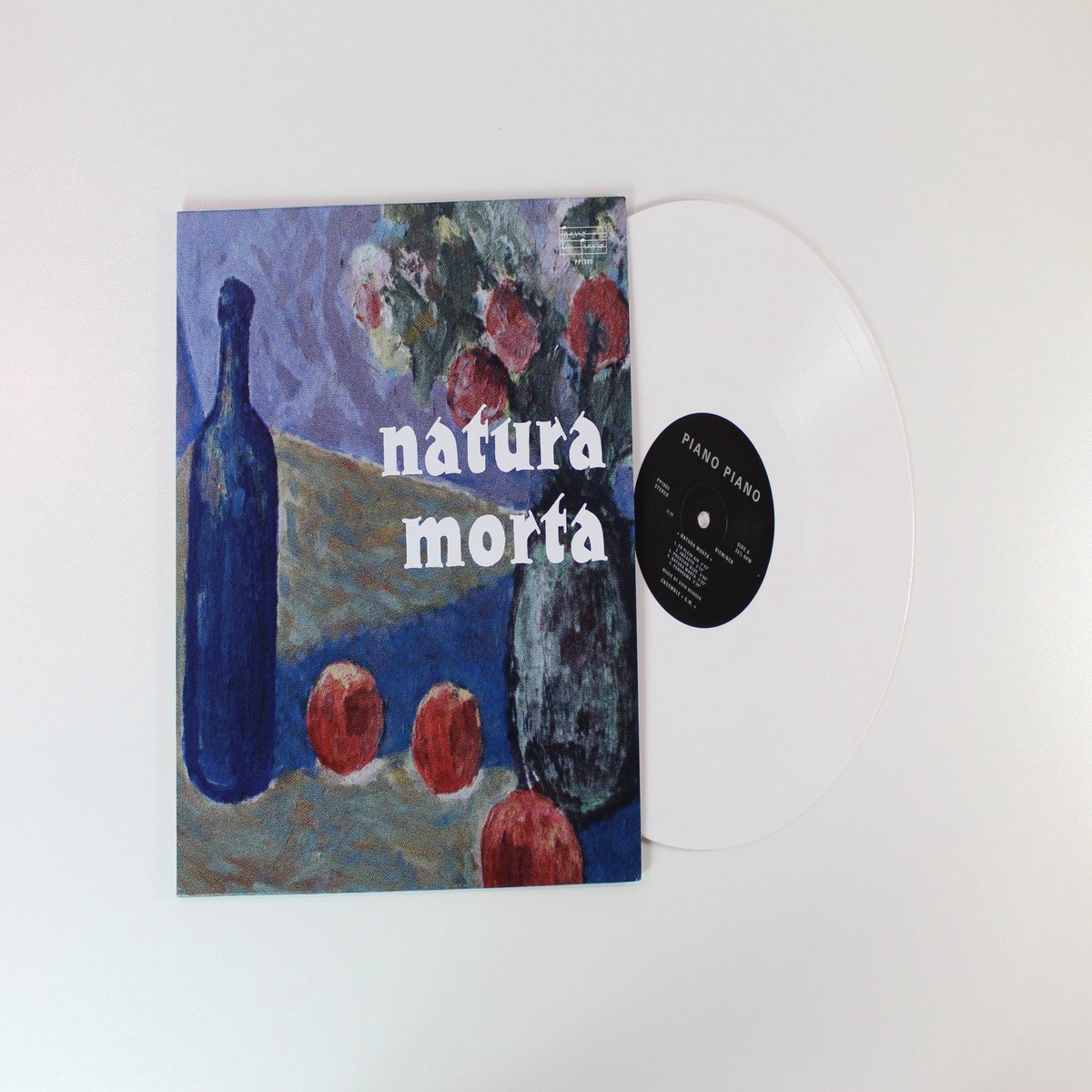 Sven Wunder – Natura Morta on Piano Piano Ltd White Vinyl