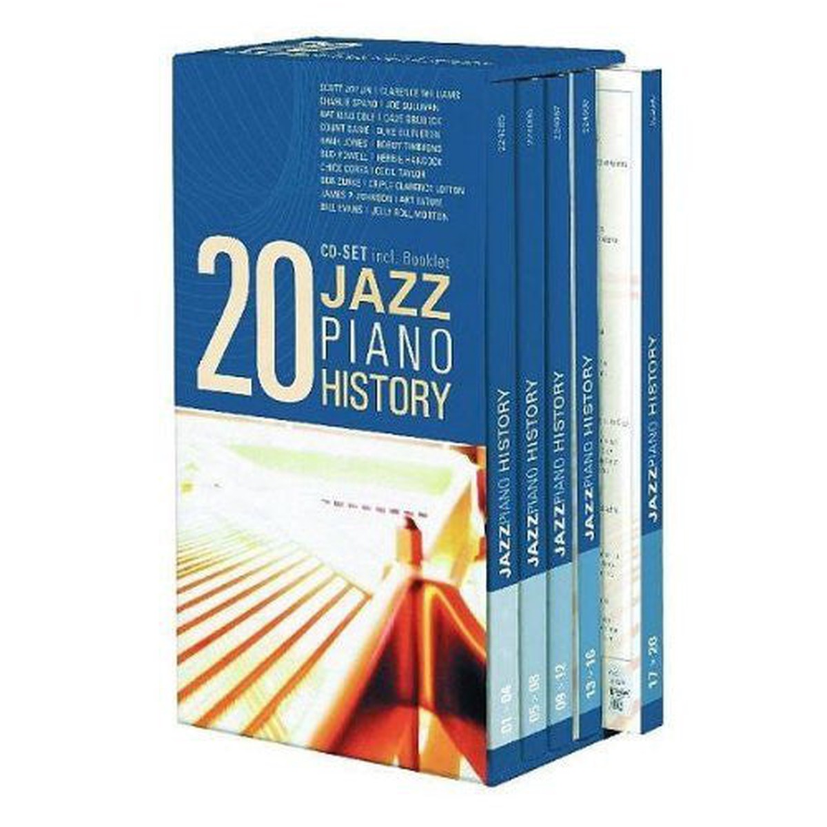 Various – Jazz Piano History (20xCD Comp Box) – USED