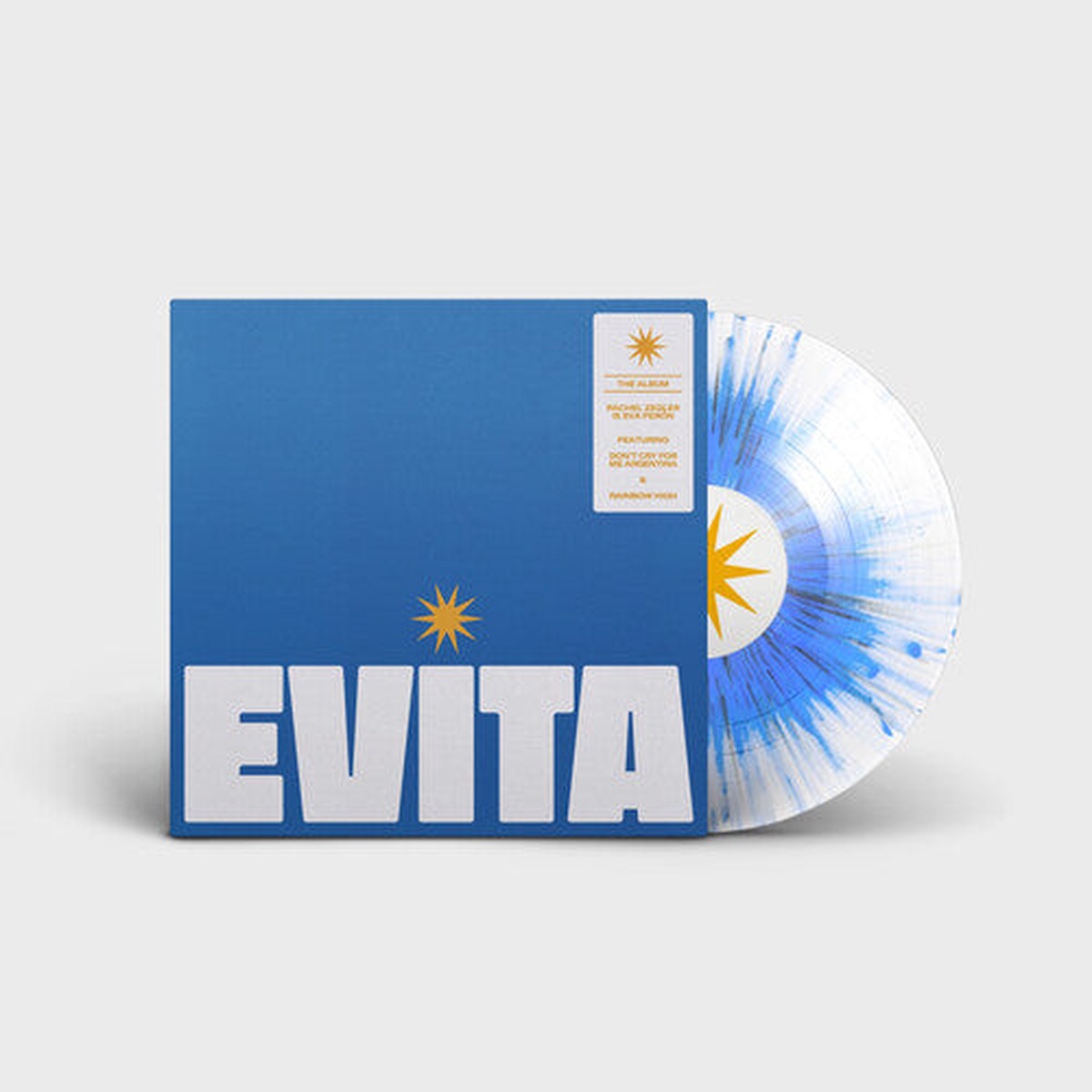 Andrew Lloyd Webber – Evita Clear Blue Splatter Vinyl