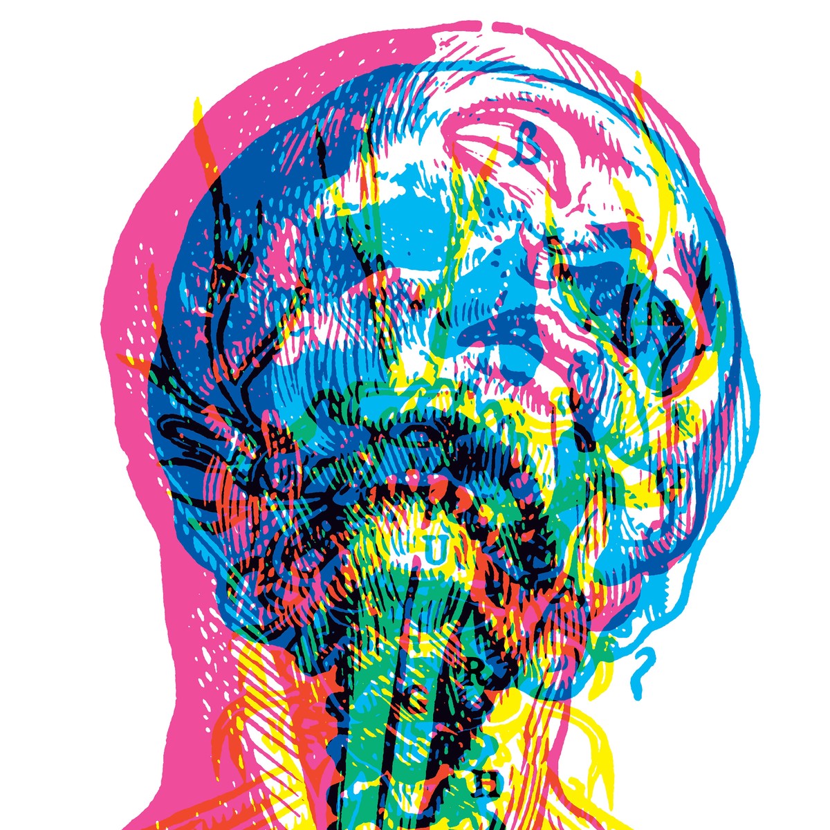 DAMAGED Mandy Indiana – Urgh Random Translucent Red Green Blue Vinyl