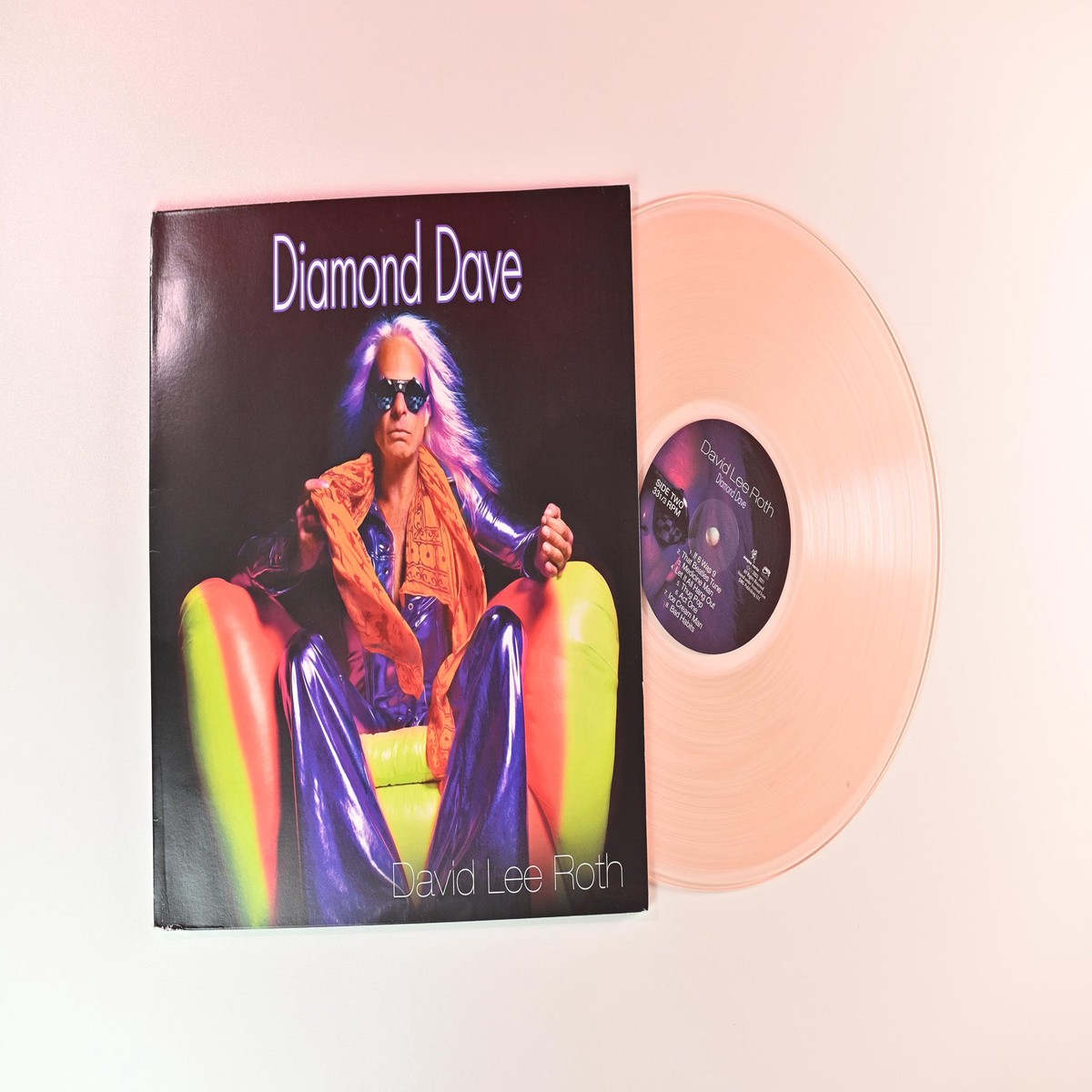 David Lee Roth – Diamond Dave on Cleopatra – Pink Vinyl