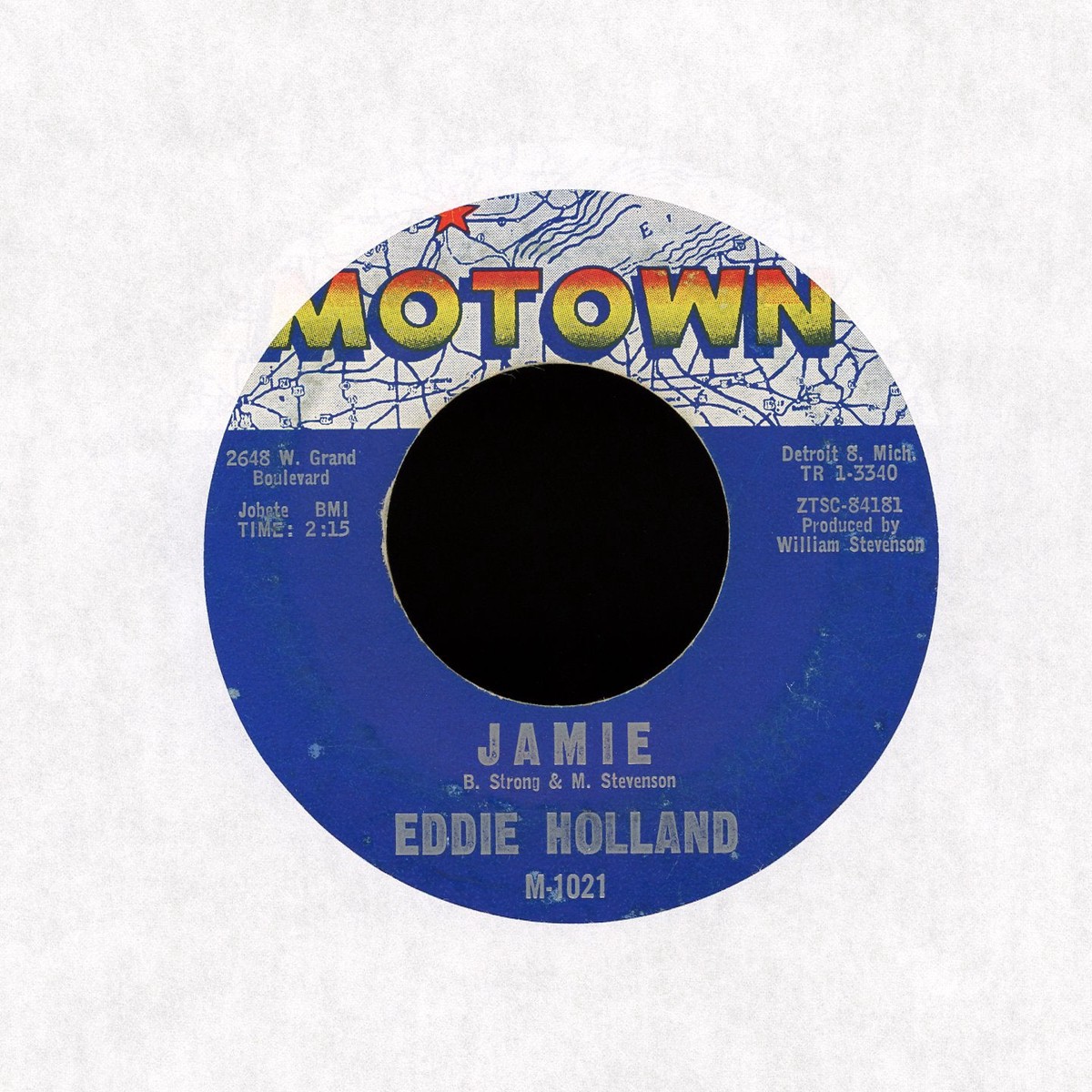 Eddie Holland – Jamie Take A Chance On Me on Motown Soul 45