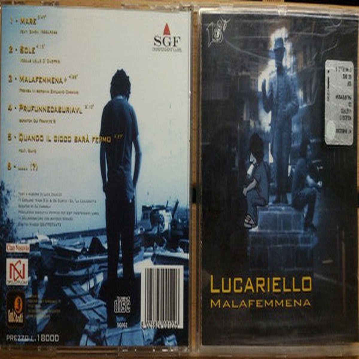 Lucariello – malafemmena (CD EP) – USED