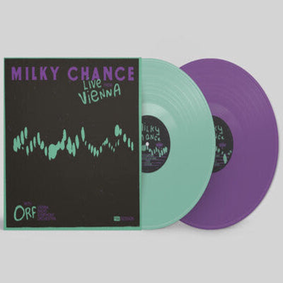 Milky Chance w ORF Vienna Radio Symphony Orchestra – Live from Vienna (FM4 Session) Green Purple Vinyl