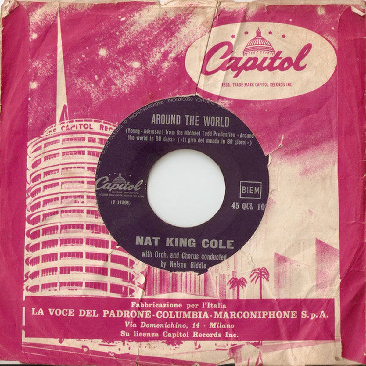 Nat King Cole – Around The World Fascination (7 Single) – USED