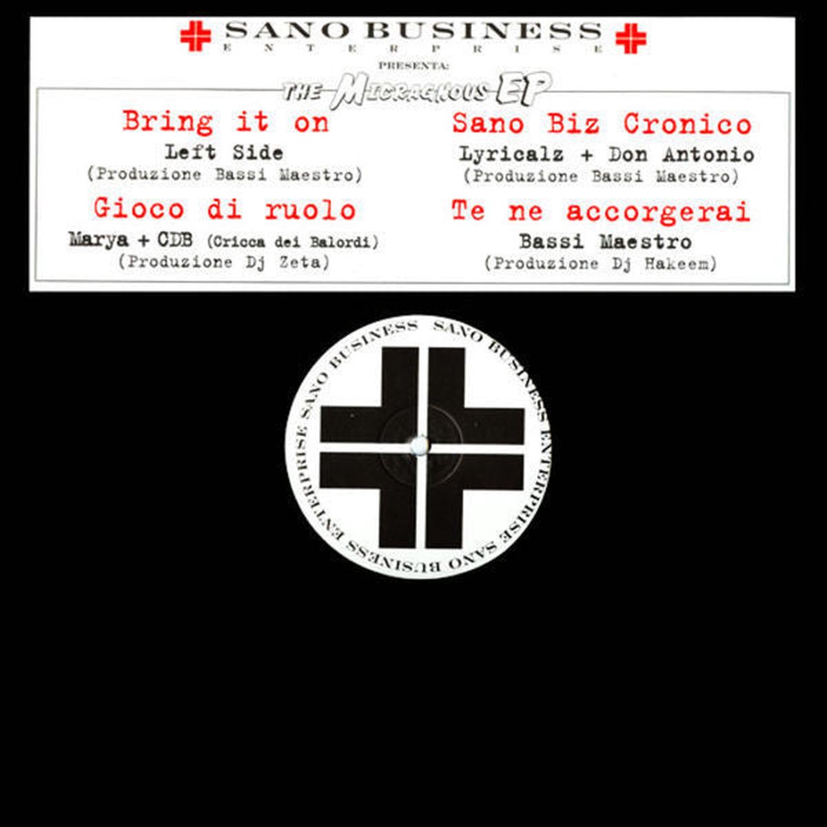 Sano Business – The Micragnous EP (12 EP) – USED