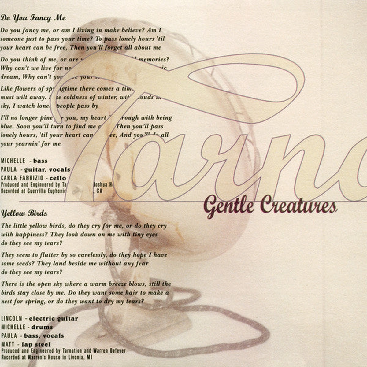 Tarnation – Gentle Creatures (CD Album) – USED