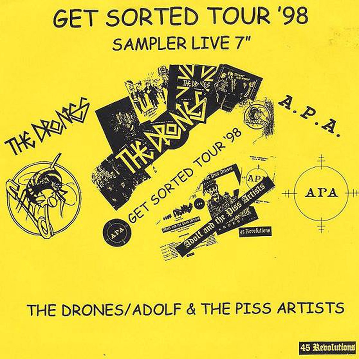 The Drones Adolf The Piss Artists – Get Sorted Tour 98 (7) – USED