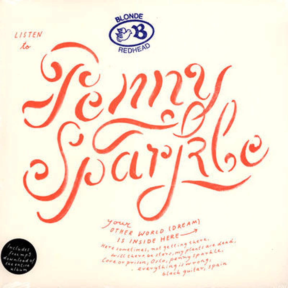 Blonde Redhead – Penny Sparkle (LP Album) – NEW
