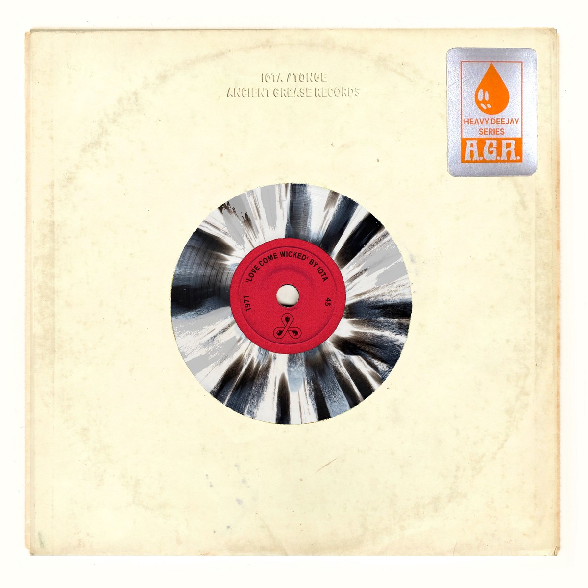 Iota Tonge – Love Come Wicked Looking At The World (Heavy DJ Split) 7 Splatter Vinyl