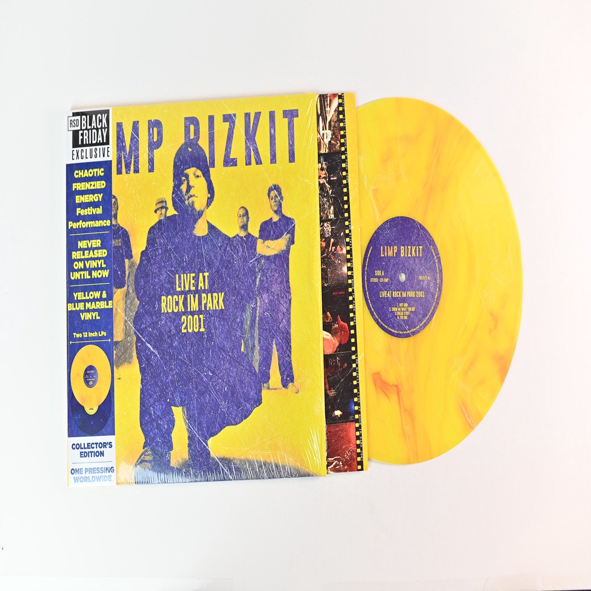 Limp Bizkit – Live At Rock Im Park 2001 on Culture Factory RSD BF 2023 Yellow Blue Reissue