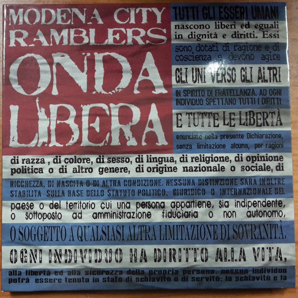 Modena City Ramblers – Onda Libera (CD Album Dig) – USED