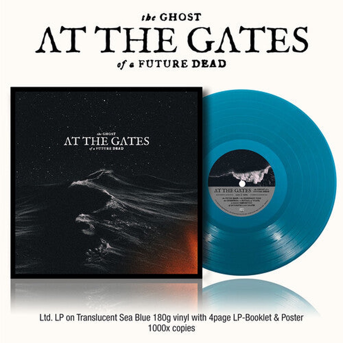 PRE-ORDER At The Gates – The Ghost Of A Future Dead Clear Blue Vinyl Release Date 04242026
