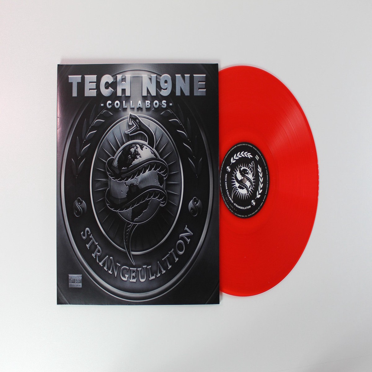 Tech N9ne – Strangeulation Red Translucent Vinyl on Strange Music