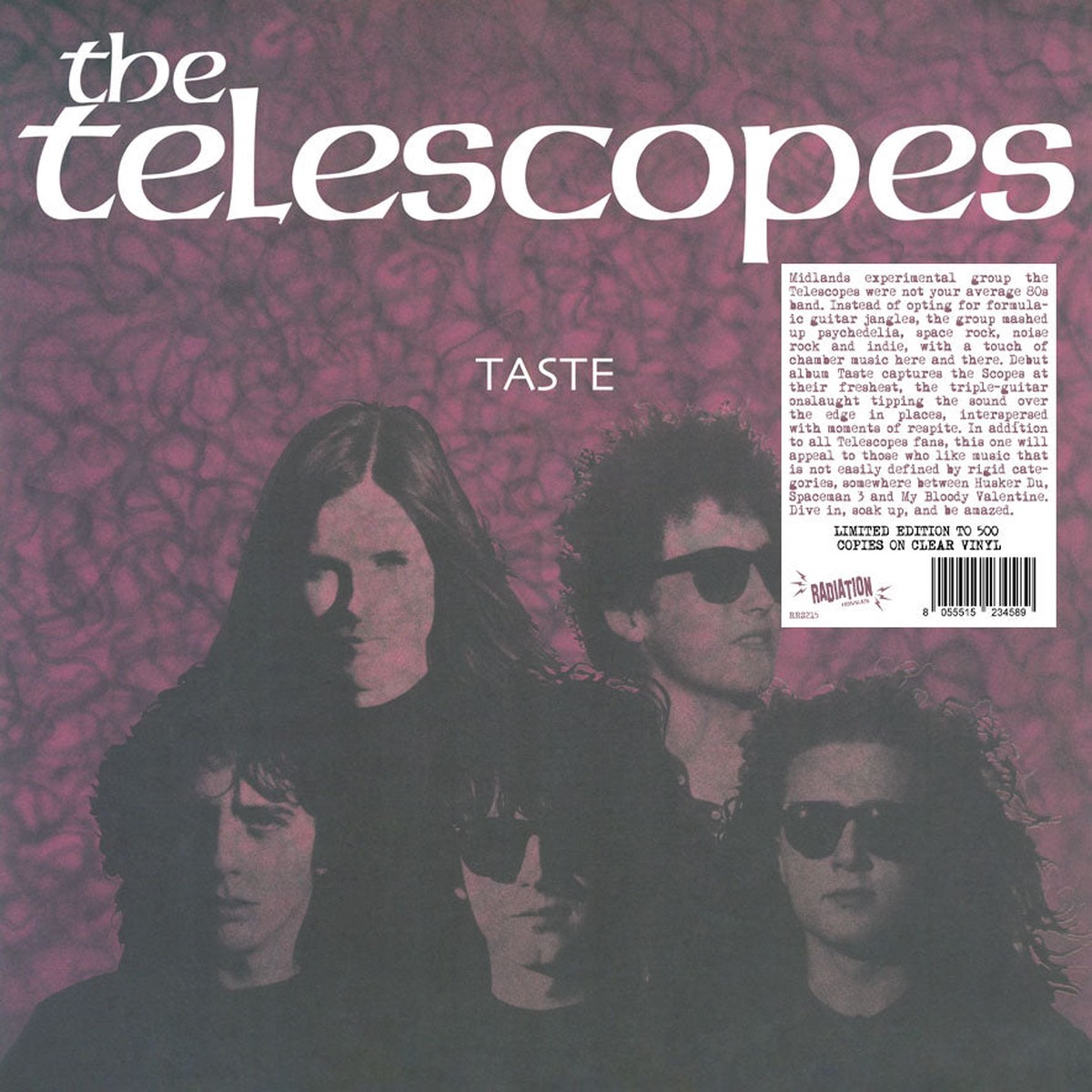 TELESCOPES – TASTE (LP album CLEAR) – NEW