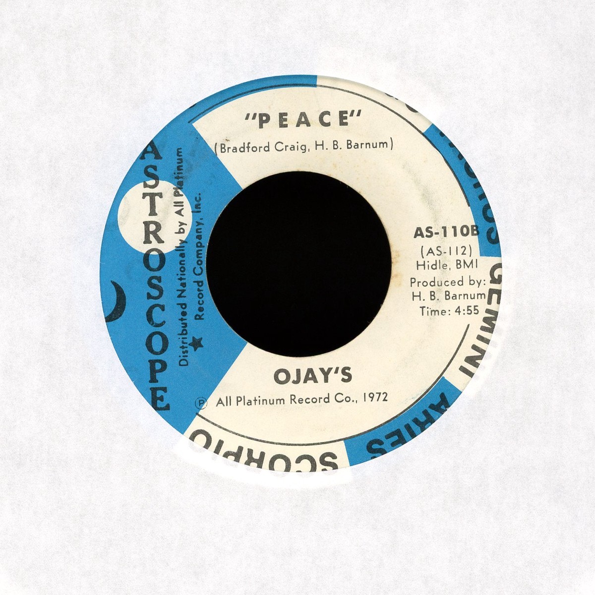 The OJays – Dont You Know A True Love (When You See One) on Astroscope Soul 45