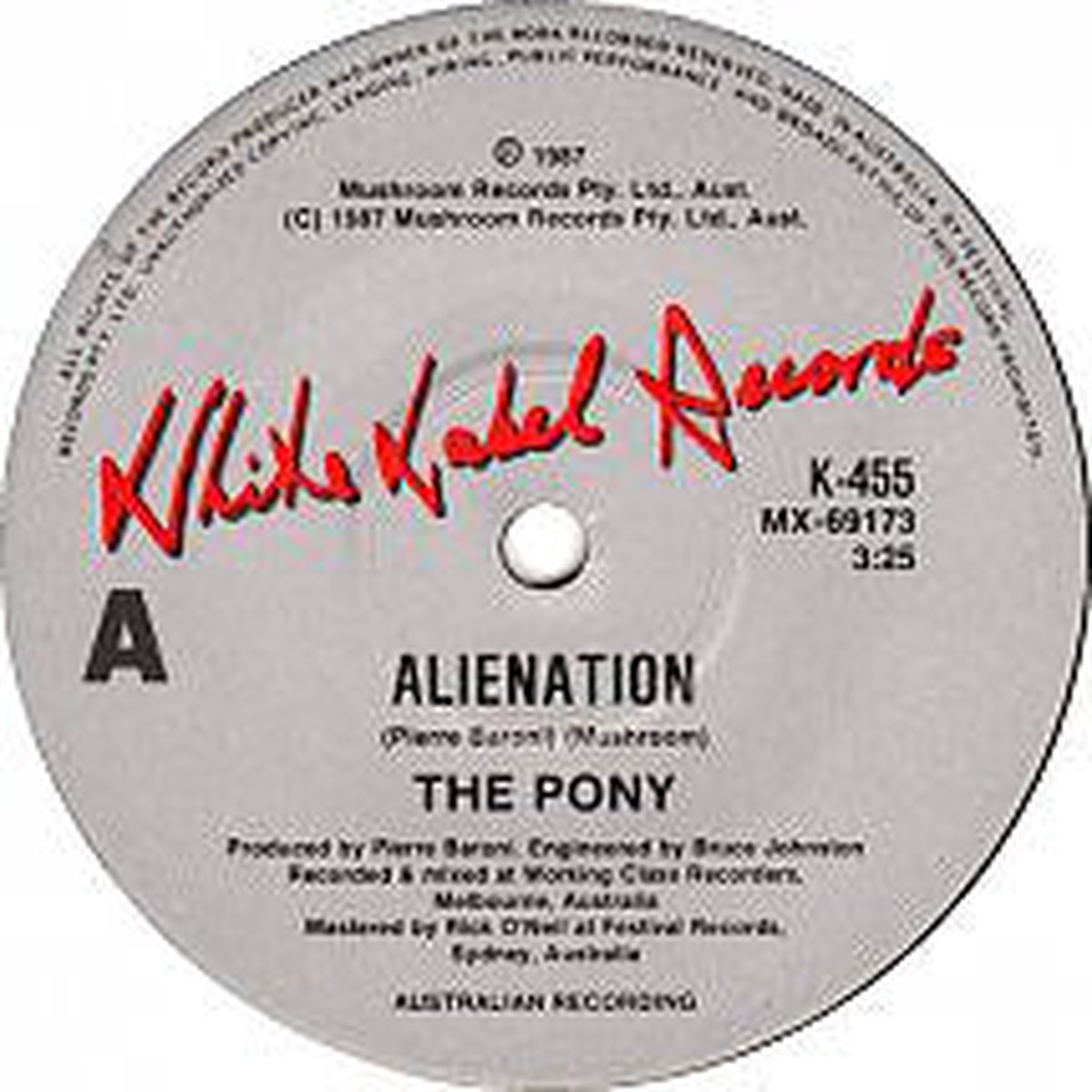 The Pony – Alienation (7 Single) – USED