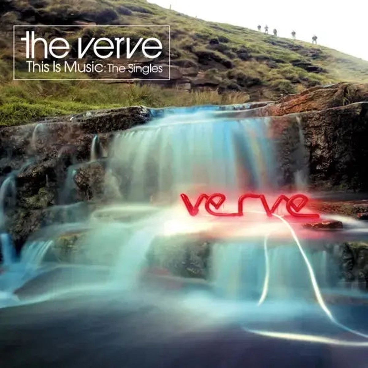The Verve – This is Music The Singles Coke Bottle Clear Red Vinyl