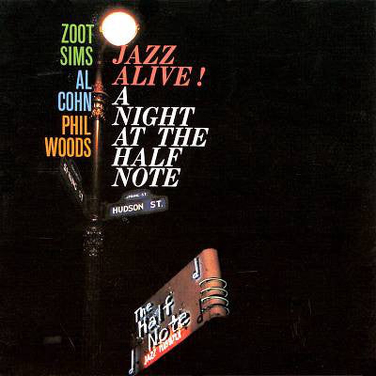 Zoot Sims Al Cohn Phil Woods - Jazz Alive A Night At The Half Note (CD Album RE) - USED