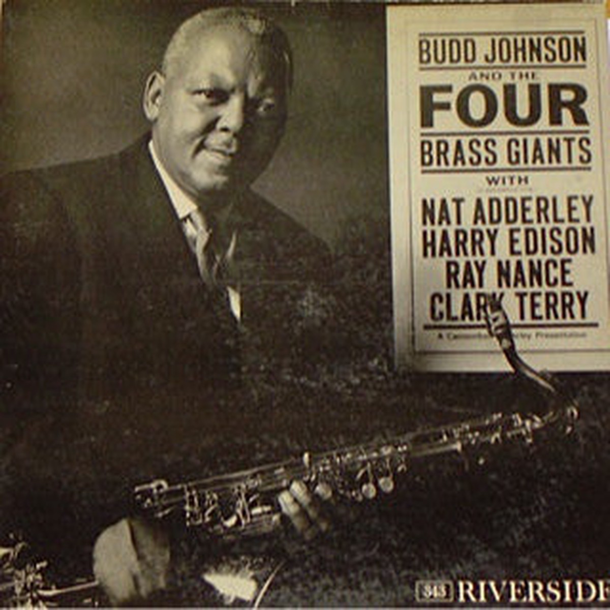 Budd Johnson – Budd Johnson And The Four Brass Giants (LP Album Mono) – USED