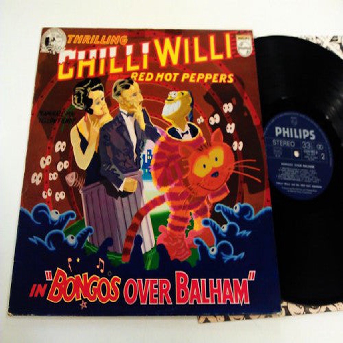 Chilli Willi And The Red Hot Peppers – Bongos Over Balham (LP) – USED